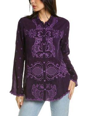 JOHNNY WAS runswick lenny button down shirt in grape